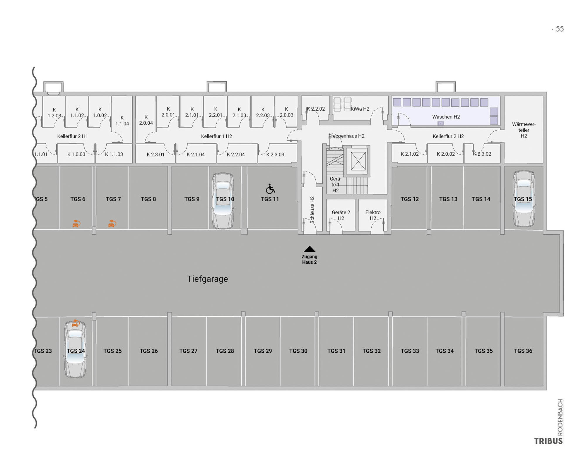 Terrassenwohnung zum Kauf provisionsfrei 284.900 € 2 Zimmer 61 m²<br/>Wohnfläche EG<br/>Geschoss Adolf-Reichwein-Straße 23 Niederrodenbach Rodenbach 63517