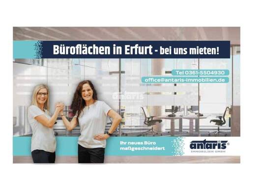 Bürofläche zur Miete provisionsfrei 12.500 m² Bürofläche teilbar ab 12.500 m² Daberstedt Erfurt 99099
