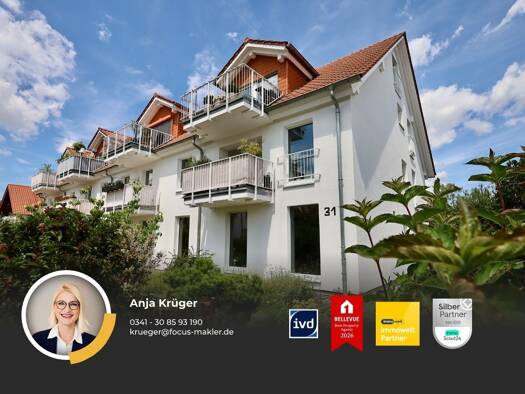 Terrassenwohnung zum Kauf 355.000 € 3 Zimmer 92,7 m² EG Markkleeberg Markkleeberg 04416