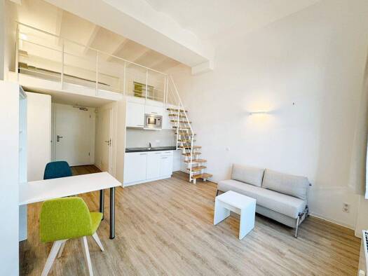 Studio zur Miete 660 € 1 Zimmer 32 m² EG frei ab 01.07.2026 Zollhof 5 Tafelhof Nürnberg 90443