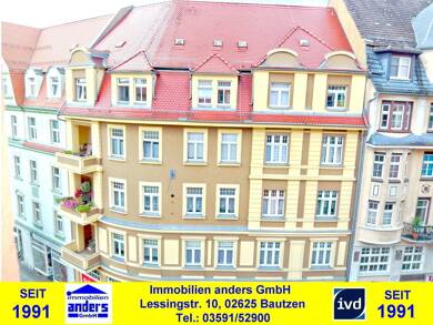 Wohnung zur Miete 280 € 2 Zimmer 55,7 m² Dachgeschoss, 4. Geschoss Innenstadt Bautzen 02625
