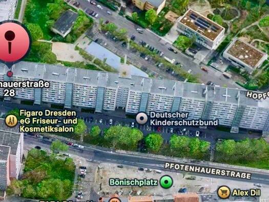 Außenstellplatz zur Miete provisionsfrei 49 € Pfotenhauerstraße 28 Johannstadt-Nord Dresden 01307