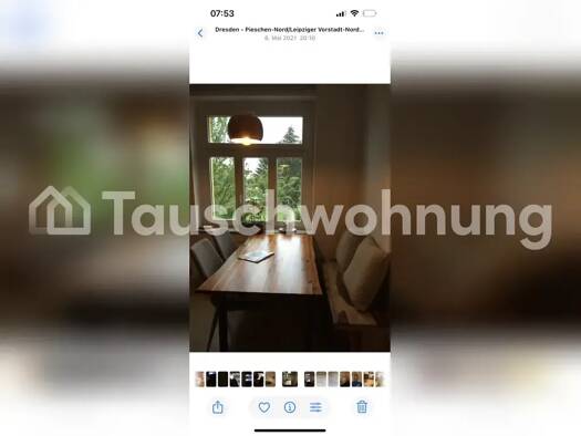 Wohnung zur Miete Tauschwohnung 450 € 2 Zimmer 61 m² 2. Geschoss Pieschen-Nord/Trachenberge Dresden 01129