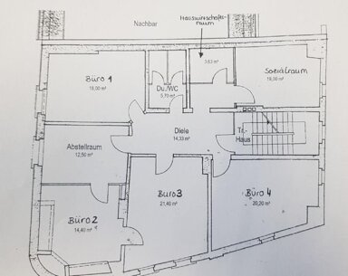 Büro-/Praxisfläche zur Miete provisionsfrei 700 € 4 Zimmer 129 m² Bürofläche Wittlich Wittlich 54516