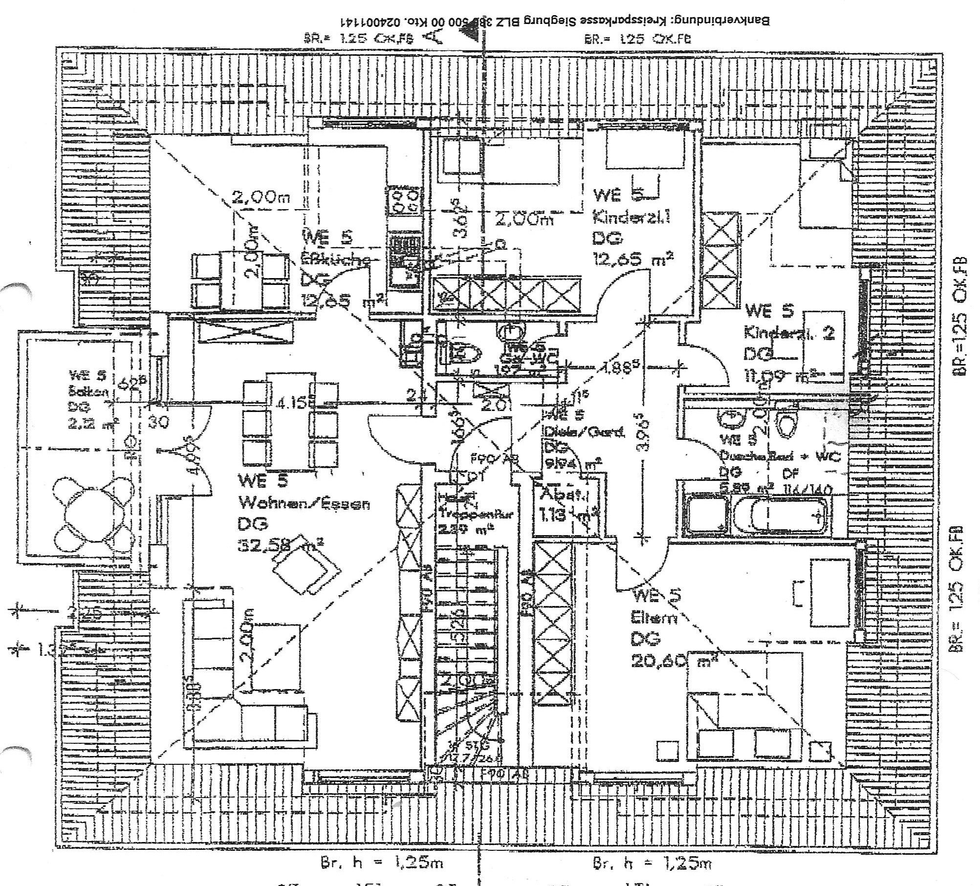 Wohnung zur Miete 1.150 € 4 Zimmer 111 m²<br/>Wohnfläche 2.<br/>Geschoss 01.02.2025<br/>Verfügbarkeit Wahllokal 140 Siegburg 53721