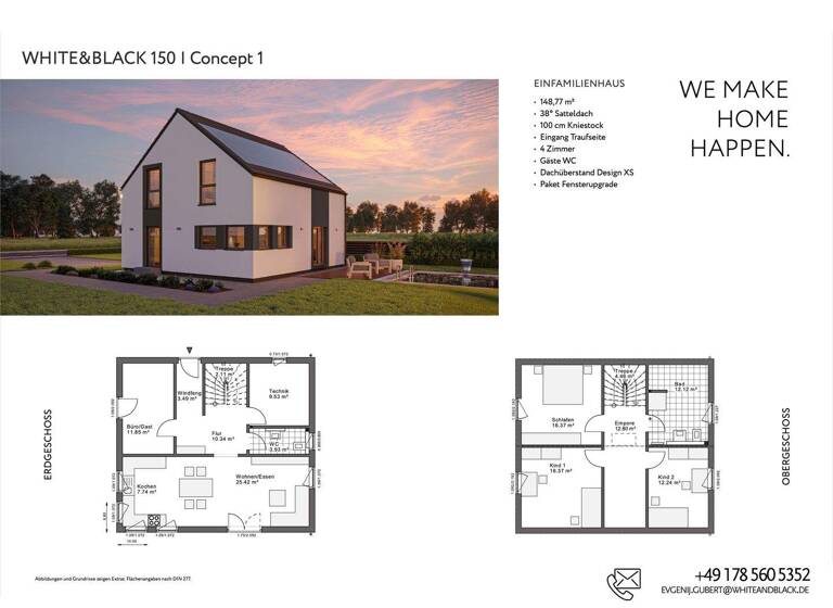 Einfamilienhaus zum Kauf provisionsfrei 288.100 € 4 Zimmer 148 m² 400 m² Grundstück Großbüllesheim Euskirchen 53881