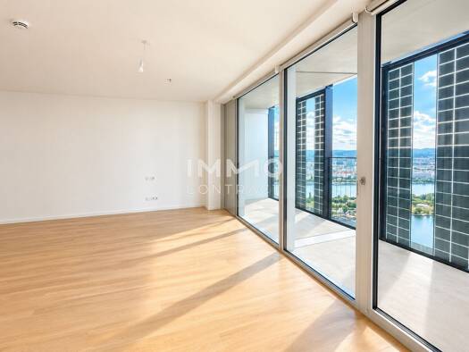 Wohnung zur Miete - Erstbezug 972 € 1 Zimmer 34 m² 32. Geschoss frei ab 01.11.2026 Donaustadt 1220