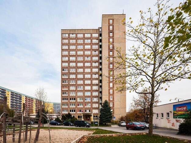 Wohnung zur Miete nur mit Wohnberechtigungsschein 457 € 3 Zimmer 64,7 m² Stuttgarter Allee 28 Grünau-Mitte West 04209