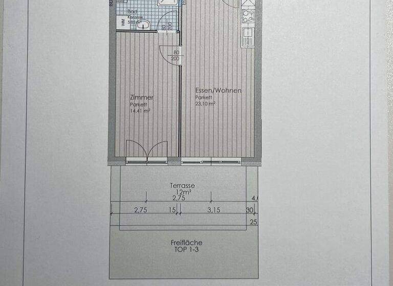 Terrassenwohnung zum Kauf - Erstbezug 297.000 € 2,5 Zimmer 48 m² EG Bad Hofgastein 5630