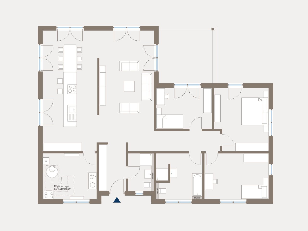 Bungalow zum Kauf provisionsfrei 308.449 € 4 Zimmer 176,9 m²<br/>Wohnfläche 930 m²<br/>Grundstück Grünewaldring Hoyerswerda 02977