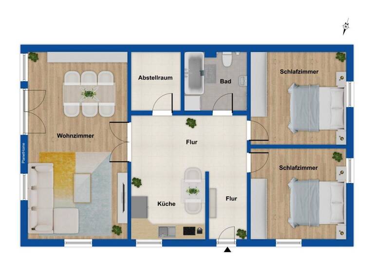 Wohnung zum Kauf 229.000 € 3 Zimmer 88,5 m² frei ab 04.05.2026 Borgwedel 24857