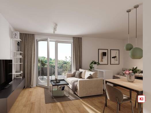 Wohnung zum Kauf provisionsfrei 361.000 € 2 Zimmer 56,8 m² 2. Geschoss Lindleinsmühle Würzburg 97070