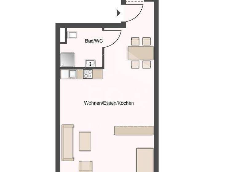 Wohnung zur Miete 710 € 1,5 Zimmer 62 m² 2. Geschoss frei ab 01.03.2026 Heuchlingen 73572