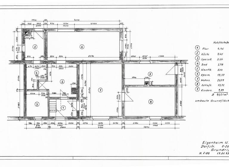 Reihenmittelhaus zum Kauf 59.000 € 4 Zimmer 91 m² 336 m² Grundstück Staven 17039