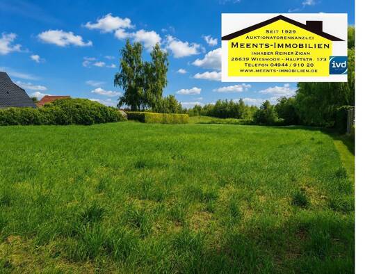 Grundstück zum Kauf 112.392 € 1.338 m² Grundstück Wiesmoor Wiesmoor 26639