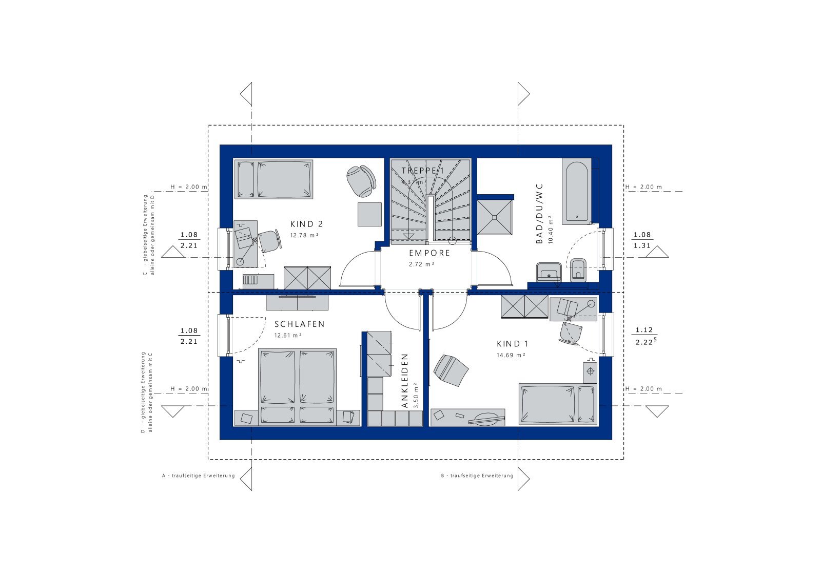 Einfamilienhaus zum Kauf 516.914 € 5 Zimmer 123 m²<br/>Wohnfläche 401 m²<br/>Grundstück Krankenhaus - Alter Friedhof VS-Schwenningen 78056