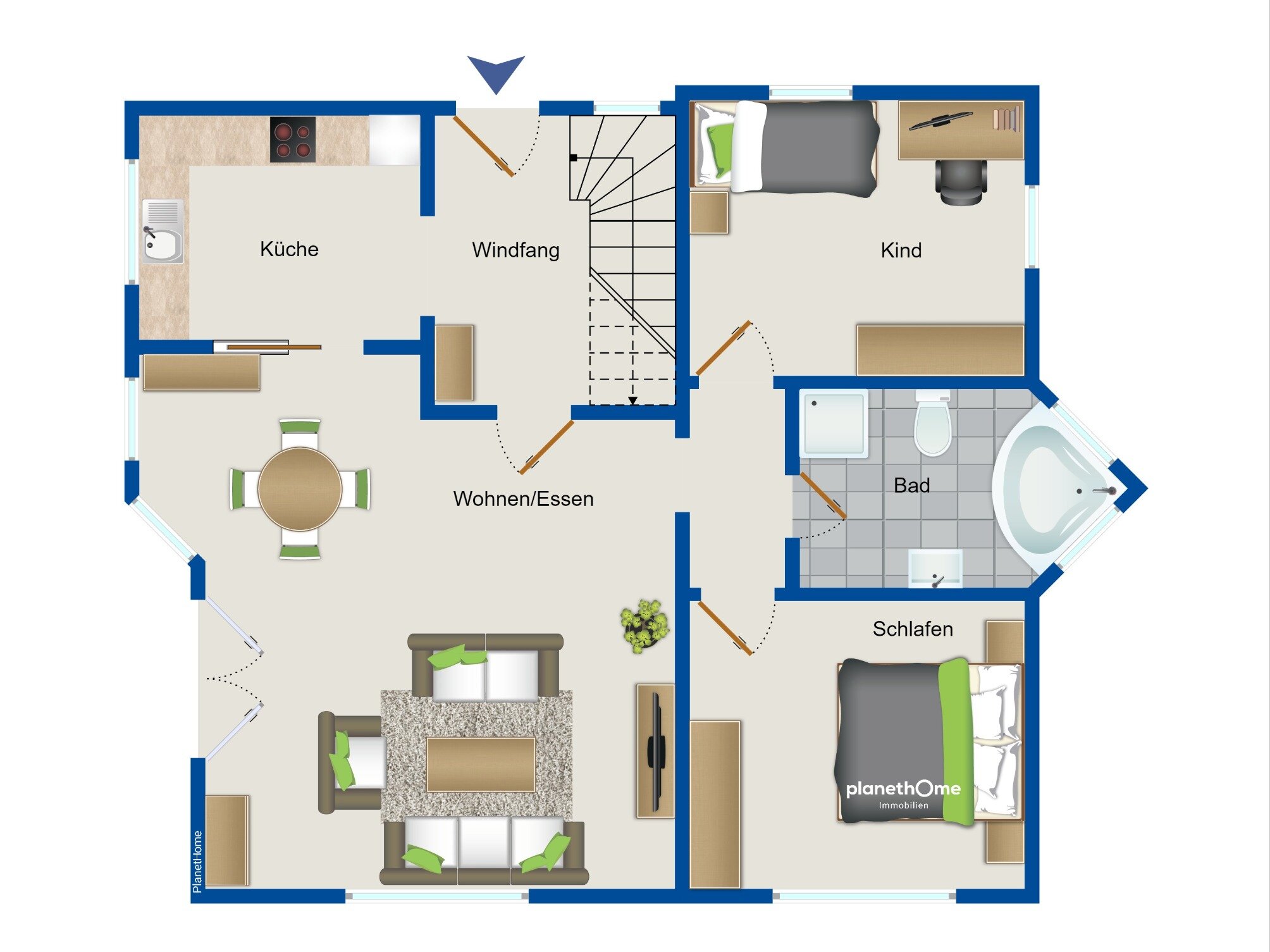 Einfamilienhaus zum Kauf 359.900 € 6 Zimmer 140 m²<br/>Wohnfläche 2.025 m²<br/>Grundstück Pessin 14641