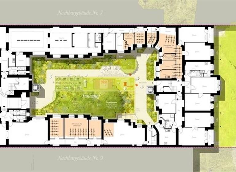 Wohnung zum Kauf 2.912.200 € 8 Zimmer 253,2 m²<br/>Wohnfläche 1.<br/>Geschoss ab sofort<br/>Verfügbarkeit Xantener Str. 8 Wilmersdorf Berlin 10707