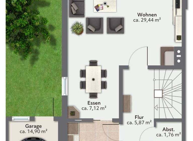 Reihenendhaus zum Kauf 629.000 € 5 Zimmer 160 m² 459 m² Grundstück Reitmehring 83512