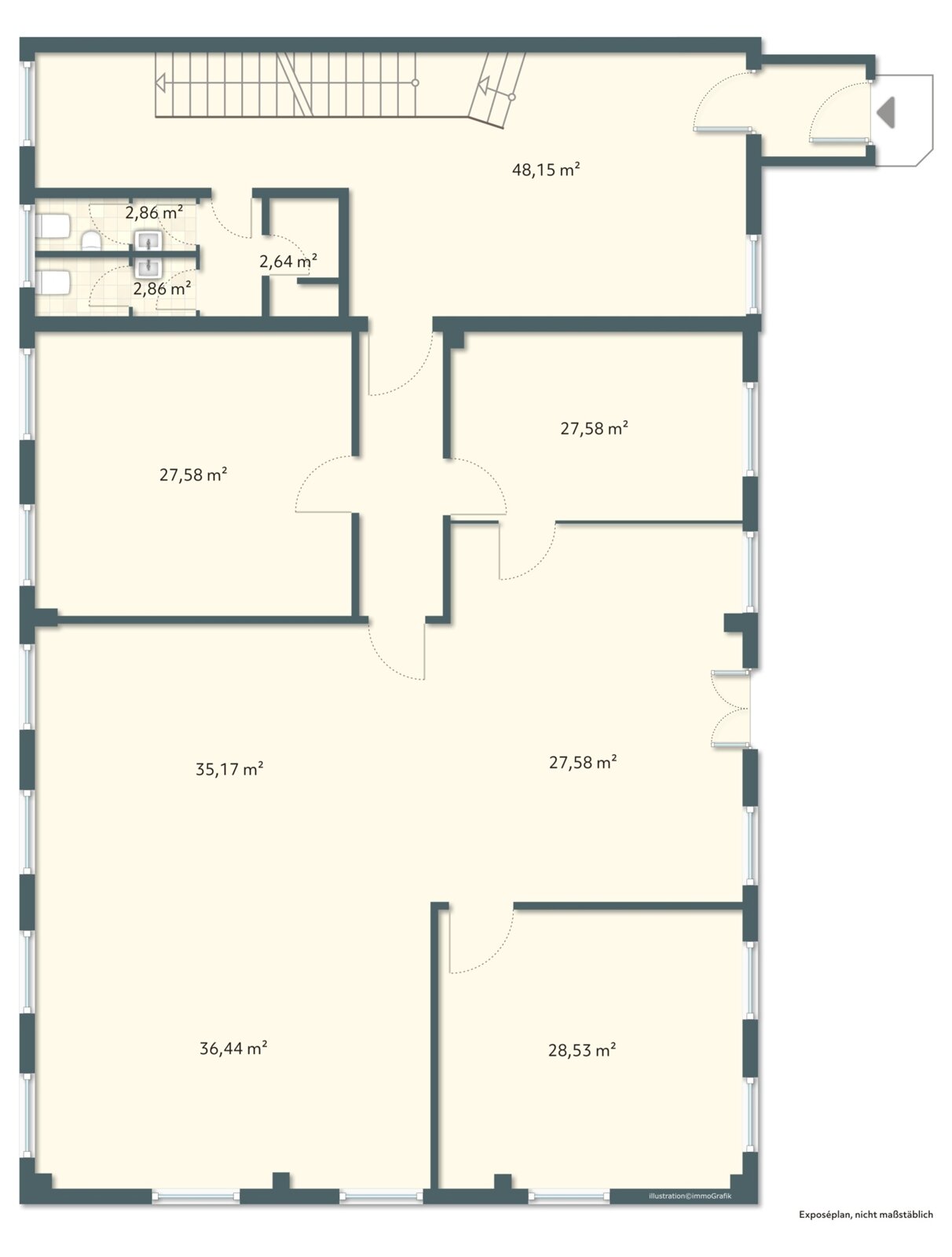 Bürogebäude zur Miete 6.280 € 518,7 m²<br/>Bürofläche Potzham Taufkirchen 82024