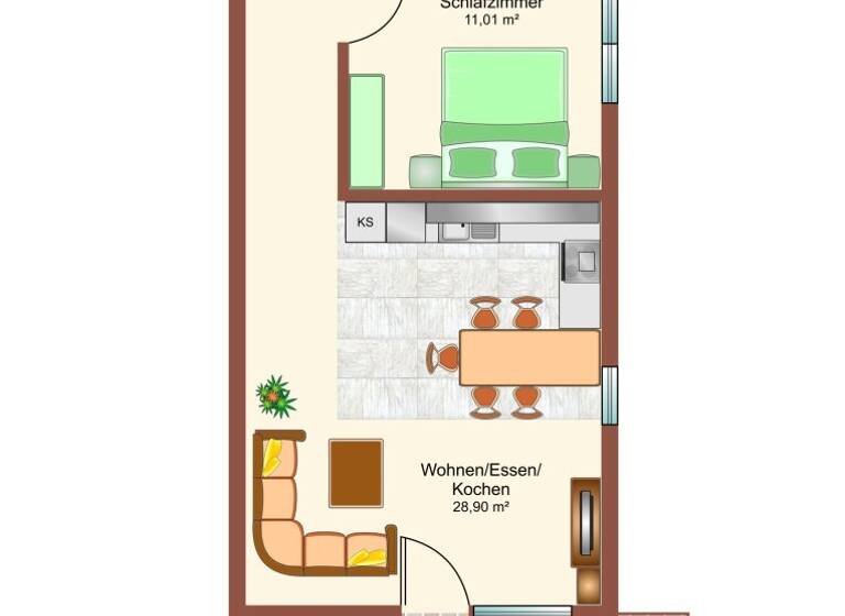 Wohnung zum Kauf 468.000 € 2 Zimmer 54 m² 1. Geschoss frei ab 01.07.2026 Salzburg 5020