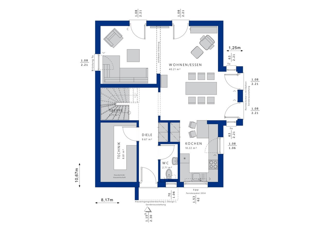 Einfamilienhaus zum Kauf 844.853 € 4 Zimmer 143 m²<br/>Wohnfläche 745 m²<br/>Grundstück Am Reesenbüttel Ahrensburg 22926