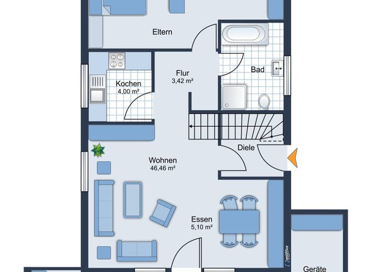 Einfamilienhaus zum Kauf 199.000 € 4 Zimmer 95 m² 476 m² Grundstück Friedrichskoog 25718