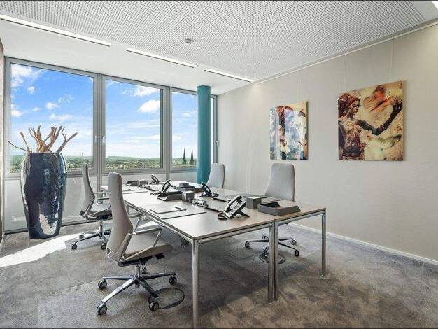 Bürofläche zur Miete provisionsfrei 279 € 4 m² Bürofläche Dreischeibenhaus Stadtmitte Düsseldorf 40211