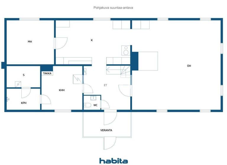 Einfamilienhaus zum Kauf 99.500 € 4 Zimmer 112 m² 7.030 m² Grundstück Itä-Aureentie 1082 Ylöjärvi 34550