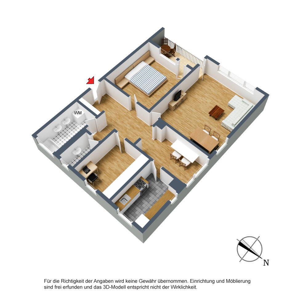 Wohnung zur Miete 925 € 3,5 Zimmer 88 m²<br/>Wohnfläche 1.<br/>Geschoss ab sofort<br/>Verfügbarkeit Erichstraße 1 Stammheim - Süd Stuttgart 70439