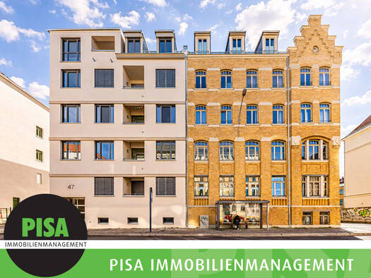 Wohnung zur Miete - Erstbezug 725 € 2 Zimmer 48,2 m² 3. Geschoss frei ab 01.08.2026 Gießerstraße 47 Plagwitz Leipzig 04229