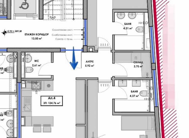 Studio zum Kauf 831.614 € 3 Zimmer 149,8 m² Sofia