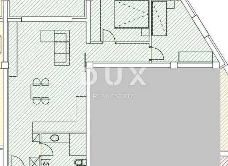 Wohnung zum Kauf 356.000 € 3 Zimmer 111 m² 3. Geschoss Vostarnica - Poluotok