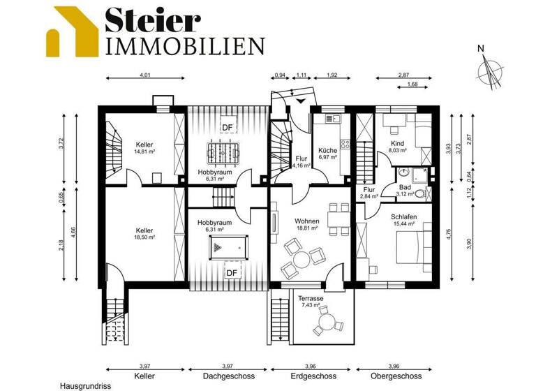 Reihenmittelhaus zum Kauf provisionsfrei 249.000 € 2,5 Zimmer 65 m² 155 m² Grundstück frei ab sofort Elmshorn 25336