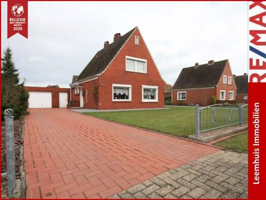 Einfamilienhaus zum Kauf 149.000 € 3 Zimmer 122,4 m² 1.104 m² Grundstück Holthusen Weener 26826