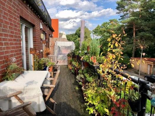 Terrassenwohnung zur Miete 975 € 2 Zimmer 70,8 m² 1. Geschoss frei ab 01.02.2026 Am Gehöckel 16 Hummelsbüttel Hamburg 22339