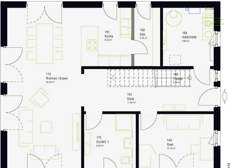 Haus zum Kauf provisionsfrei 302.200 € 6 Zimmer 185,6 m²<br/>Wohnfläche 500 m²<br/>Grundstück Vacha Vacha 36404
