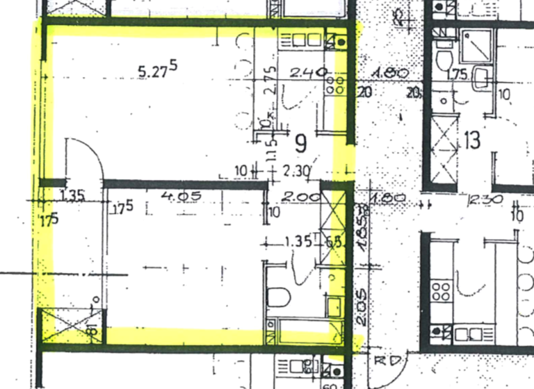 Wohnung zum Kauf als Kapitalanlage geeignet 99.000 € 2 Zimmer 57 m² Kreuzer Straße 14 Husum 25813