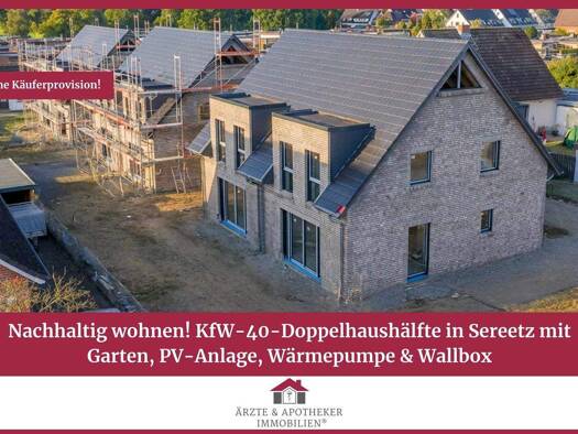 Doppelhaushälfte zum Kauf - Erstbezug 479.000 € 5 Zimmer 115 m² 201,4 m² Grundstück Bad Schwartau / Sereetz 23611