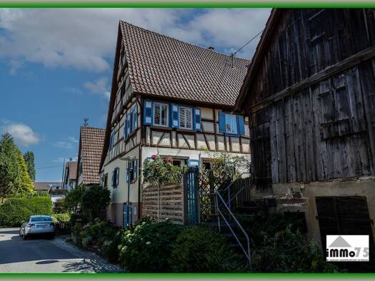 Bauernhaus zum Kauf 349.000 € 8 Zimmer 160 m² 274 m² Grundstück Vaihingen/Enz - Teilort 71665