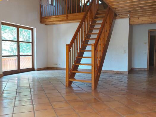 Maisonette zur Miete 1.200 € 2,5 Zimmer 105 m² Geschoss 1/2 frei ab sofort Adelhausen Rheinfelden (Baden) 79618