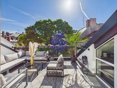 Maisonette zur Miete 6.750 € 4 Zimmer 150 m² 3. Geschoss Steinhausen München 81675