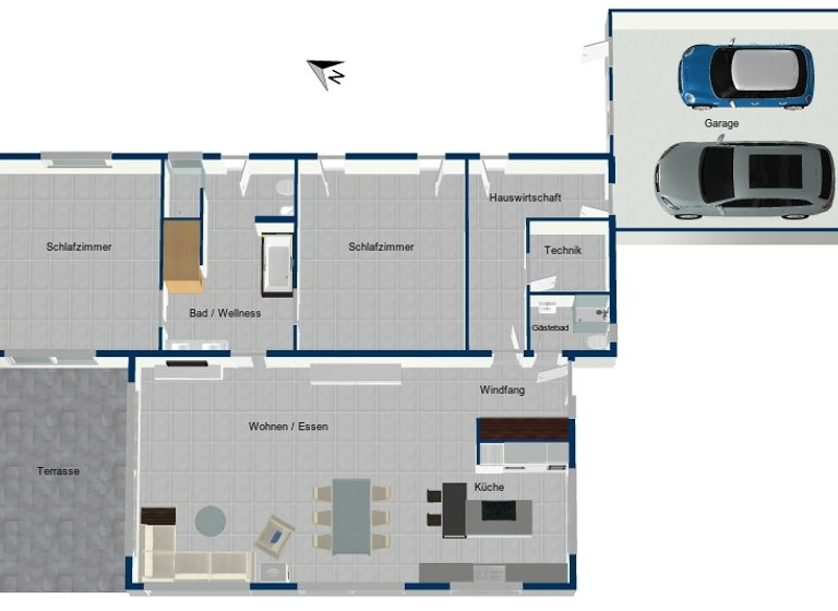 Bungalow zum Kauf 995.000 € 3 Zimmer 192 m² 3.374 m² Grundstück Pommersfelden 96178