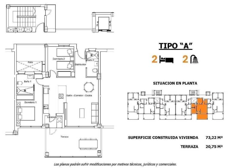 Wohnung zum Kauf - Erstbezug provisionsfrei 266.000 € 3 Zimmer 73 m² San Miguel de Salinas