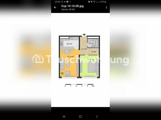 Wohnung zur Miete Tauschwohnung 450 € 2 Zimmer 50 m² Alt-Hohenschönhausen Lichtenberg 10365