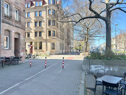 Wohnung zur Miete 1.190 € 3 Zimmer 86 m² EG frei ab sofort Murrstr. 2 Gostenhof Nürnberg 90429