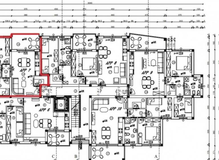 Wohnung zum Kauf 265.000 € 5 Zimmer 61 m² 1. Geschoss Centar, Luka, Finida
