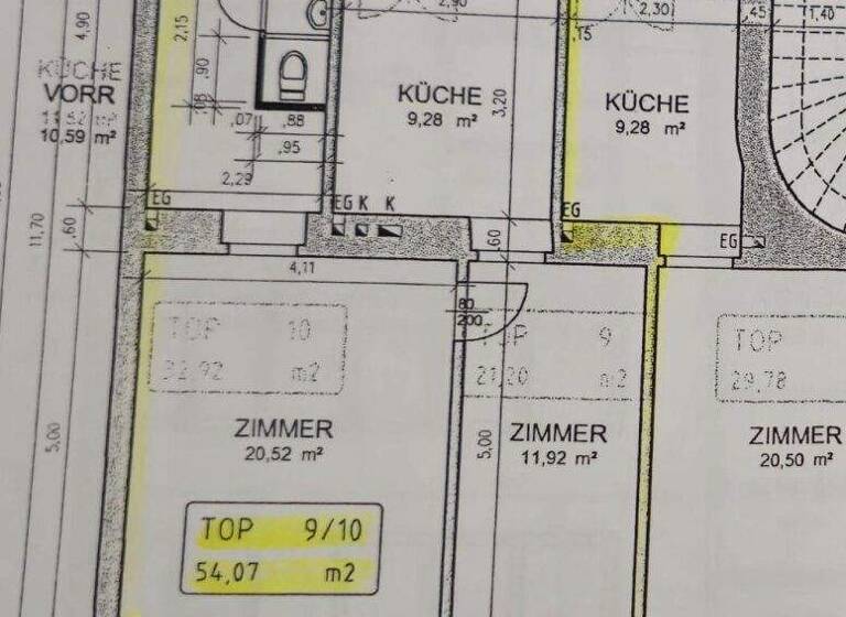 Wohnung zum Kauf 149.000 € 2 Zimmer 54,1 m² EG Wien 1140