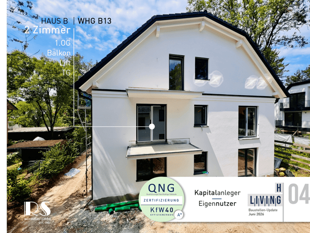 Wohnung zum Kauf - Neubau provisionsfrei 649.000 € 2 Zimmer 55 m² 1. Geschoss Hochkönigstraße 4 Trudering-Riem München 81825