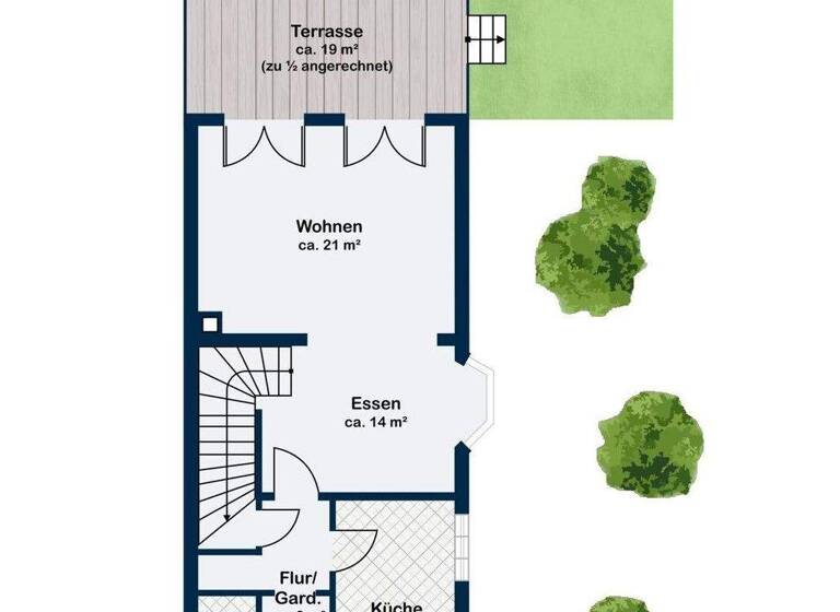 Doppelhaushälfte zum Kauf 785.000 € 4 Zimmer 114 m² 609 m² Grundstück Rissen Hamburg 22559